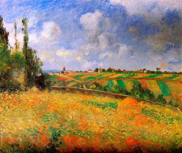 Камиль Писсарро площадь французского театра в Париже