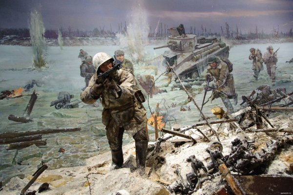 Диорама блокада Ленинграда музей