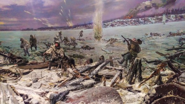 Невский Пятачок в 1943