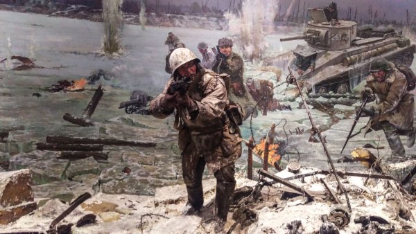 Невский Пятачок в 1943