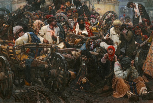 Василий Суриков утро Стрелецкой казни 1881