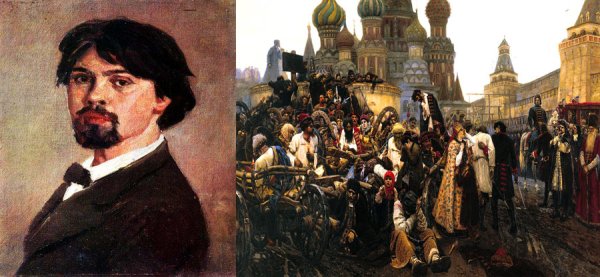 Василий Суриков утро Стрелецкой казни 1881