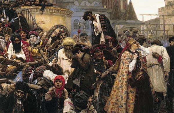 Василий Иванович Суриков утро Стрелецкой казни
