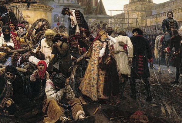 Василий Иванович Суриков утро Стрелецкой казни