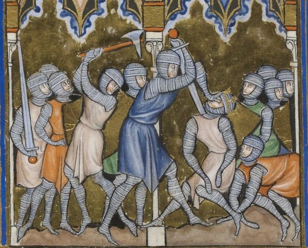 Средневековая книжная миниатюра Европы