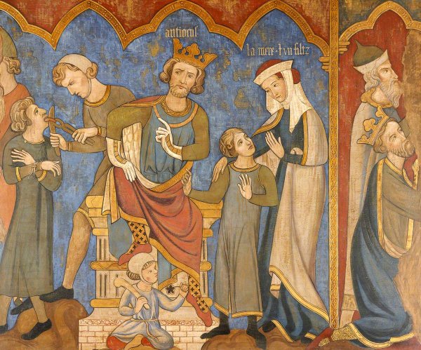 Средневековые фрески