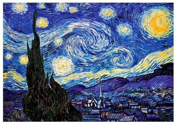 «Звёздная ночь» Ван Гог