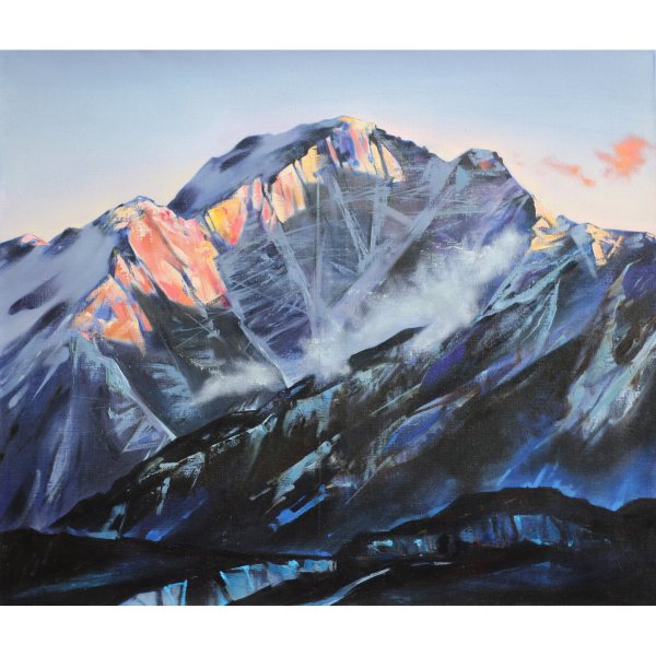 Саврасов вид в швейцарских Альпах