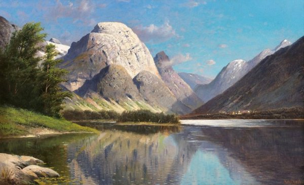 Отто Мюллер горные пейзажи