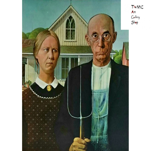 Грант Вуд американская Готика 1930