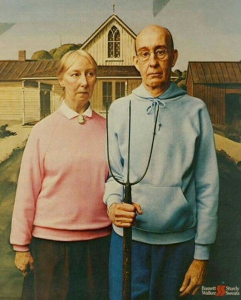 Грант Вуд американская Готика