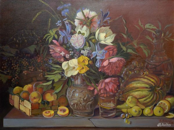 Иван Хруцкий цветы и плоды