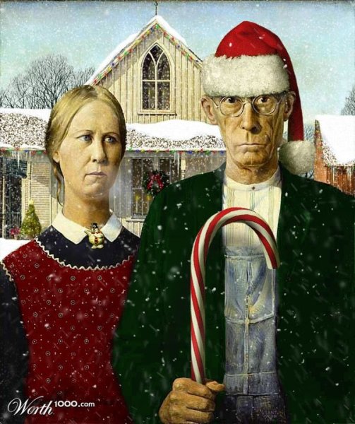 Гранд Вуд американская Готика