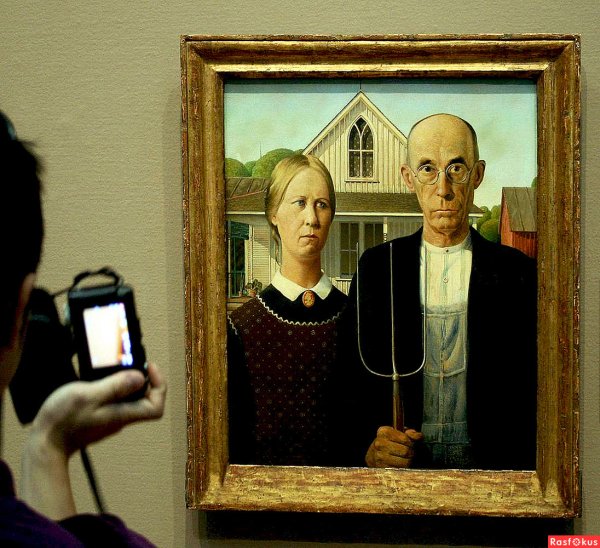 Американская семья картина