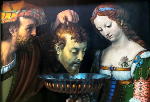 Андреа Соларио "Саломея с головой Иоанна Крестителя"