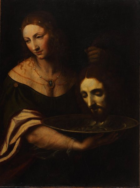 Иродиада Леонардо да Винчи картина