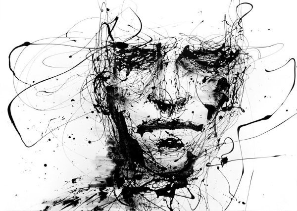 Черно белые картины