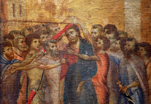 Поругание Христа Чимабуэ