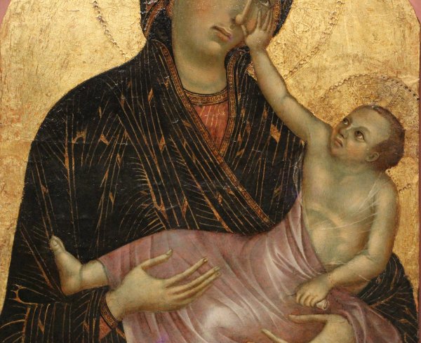 Джованни Чимабуэ Мадонна с ангелами