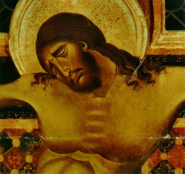 Чимабуэ Мадонна на троне с ангелами