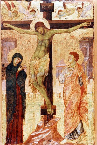 Чимабуэ Мадонна фреска