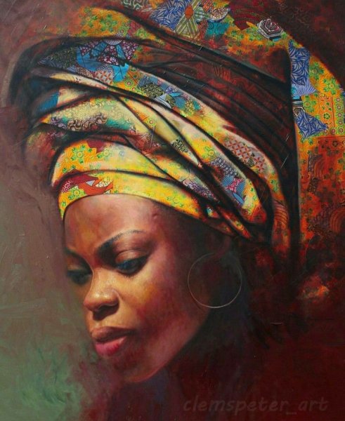 Художник Clement Mmaduako Nwafor.