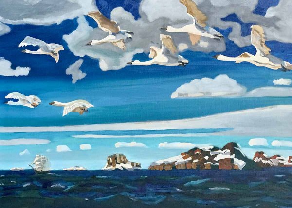 Аркадий Рылов в голубом просторе