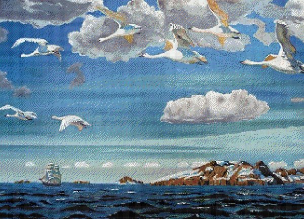 Аркадий Рылов в голубом просторе