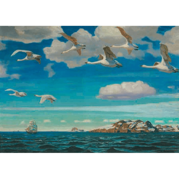 Рылов в голубом просторе