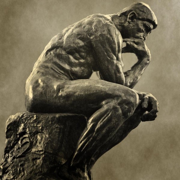 Мыслитель скульптура Микеланджело