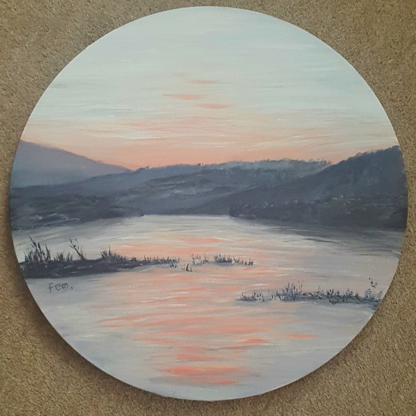 Круглый холст