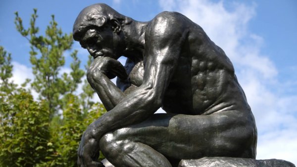 Мыслитель Родена фото
