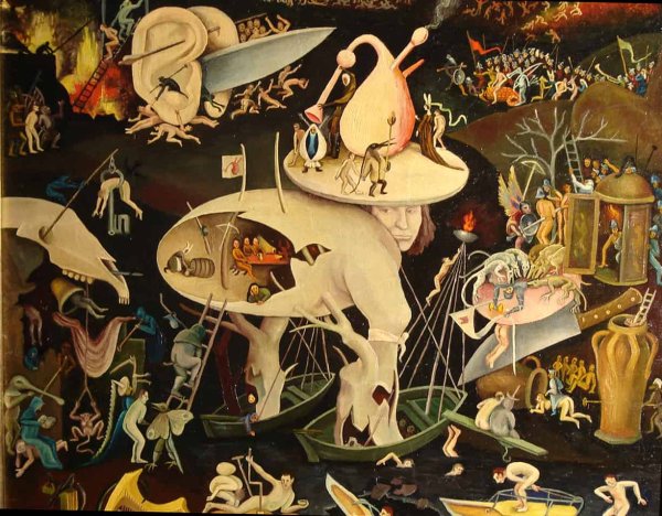 Сад земных наслаждений Иеронима Босха картина