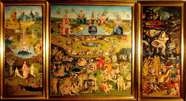 Сад земных наслаждений Иеронима Босха картина