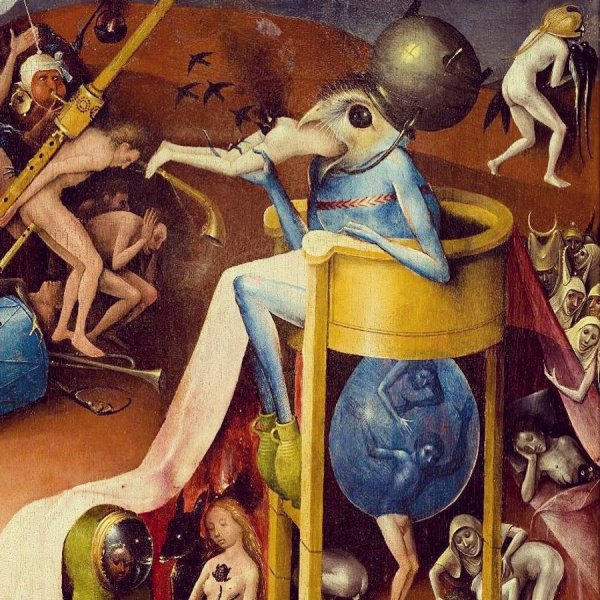 Иероним Босх сад земных