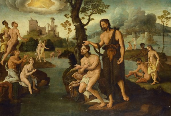 Ян Ван Скорель Иоанн Креститель