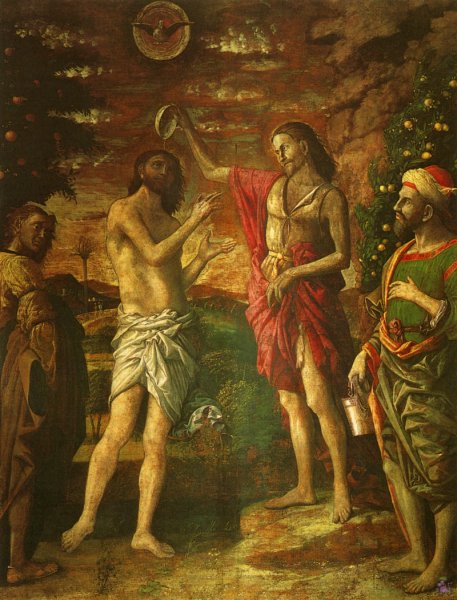 Гирландайо крещение Христа