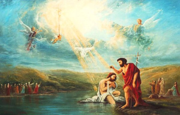 Крещение. Иван Айвазовский