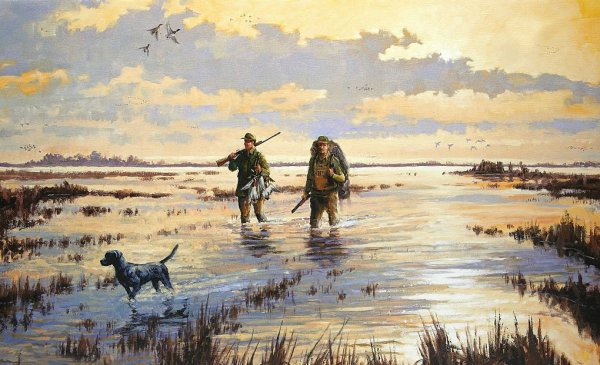 Охота в живописи