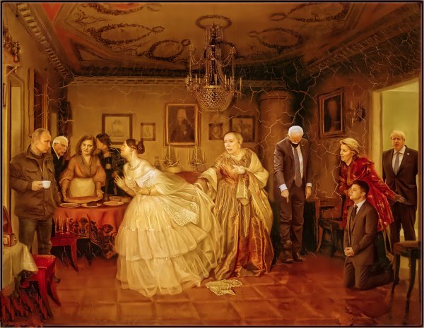 Павел Федотов сватовство майора 1848