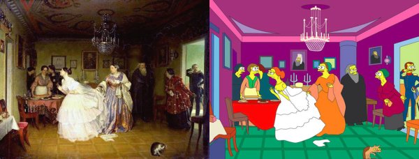 Павел Федотов сватовство майора