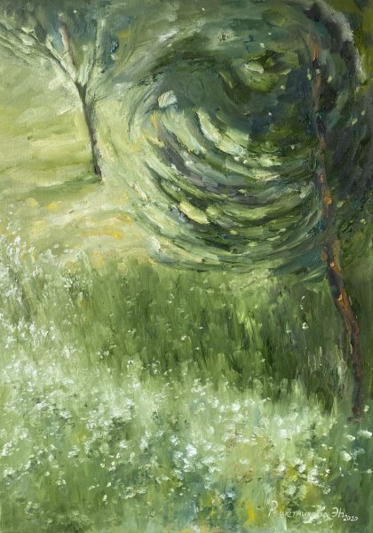 Филипп Малявин. Смех. 1898