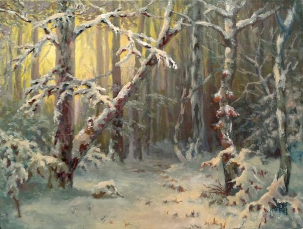 Зима 1890 г Шишкин Иван Иванович