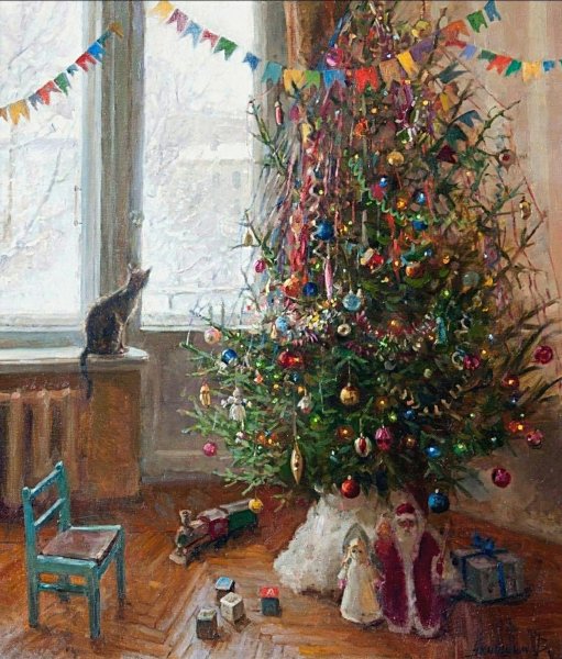 Акиншин Владимир Александрович. Новый год.