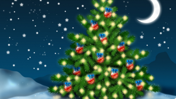 Новогодняя ёлка картинки