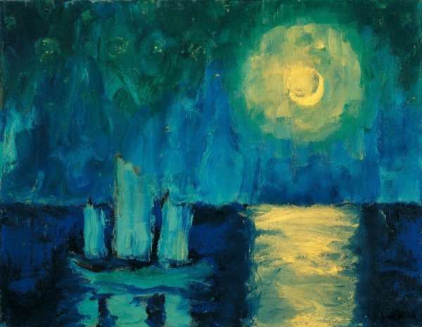 Эмиль Нольде Лунная ночь