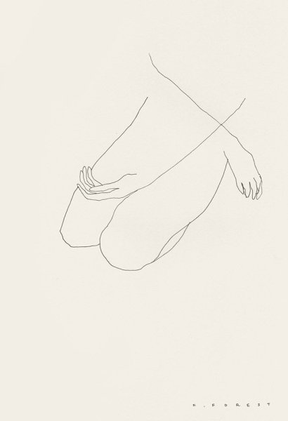 Фредерик Форрест художник одной линией