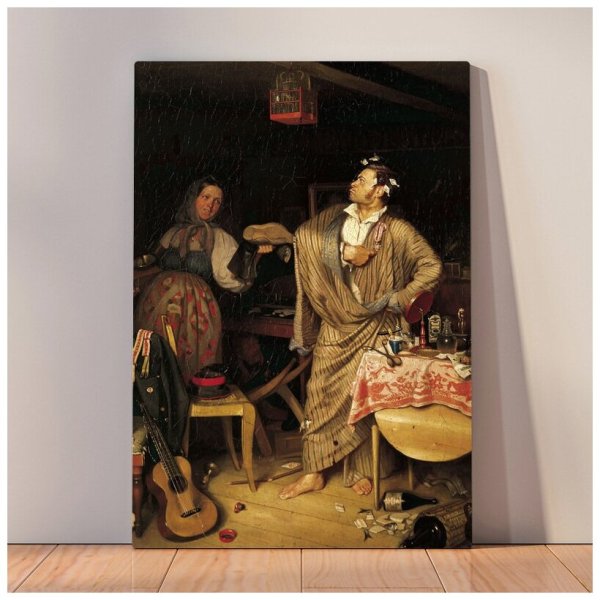 Павел Федотов свежий кавалер 1846