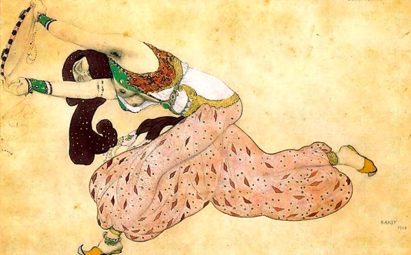 Леон Бакст фантазия на тему современного костюма