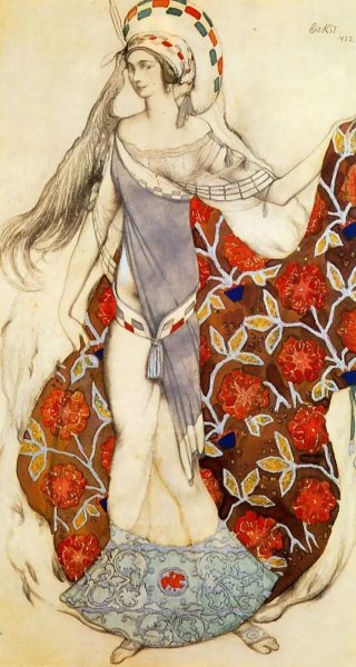 Леон Бакст Ида Рубинштейн